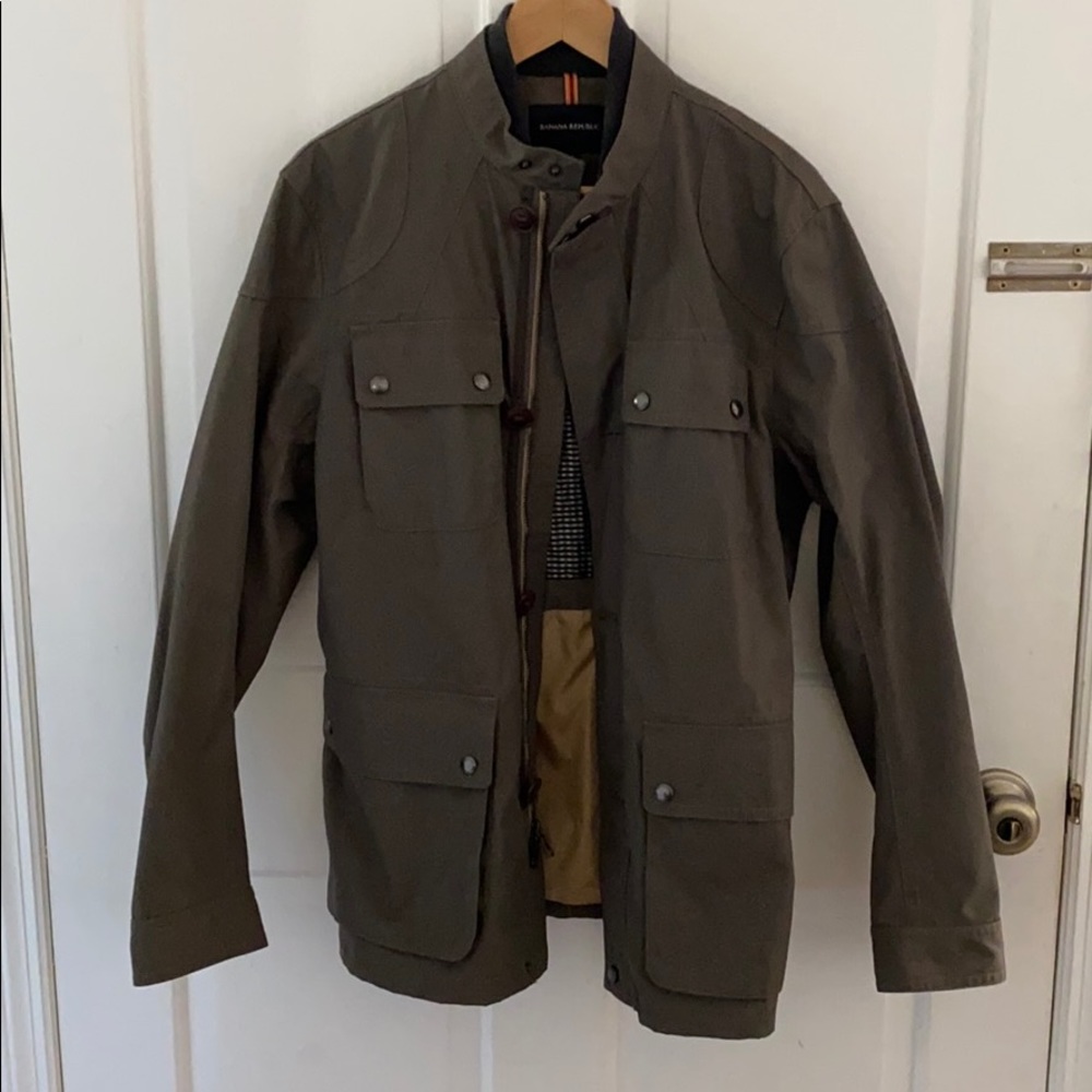 Banana Republic green jacket